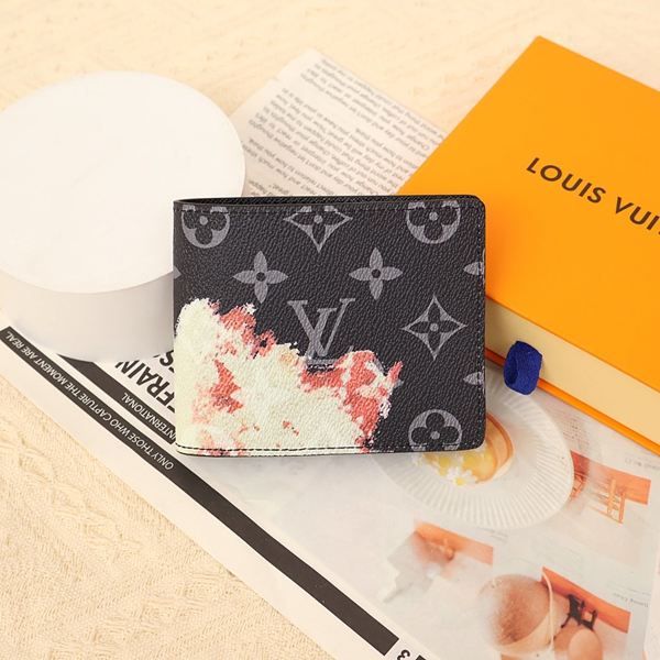 LVコピーウォレット側面デザイン